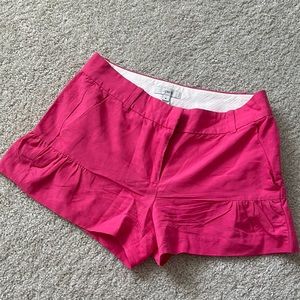 J crew pink short size 0